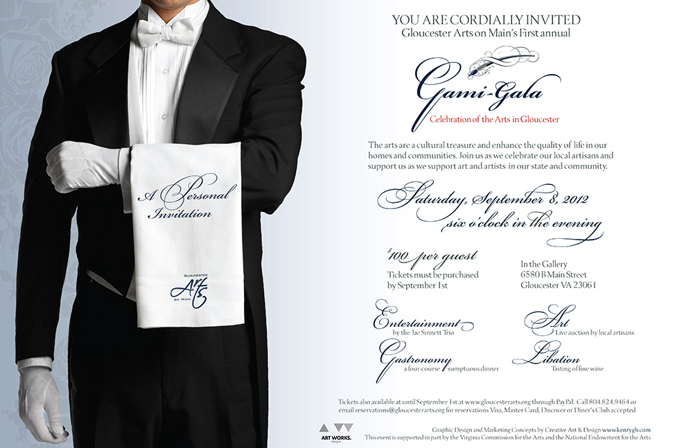 Poster design for the Gami-Gala