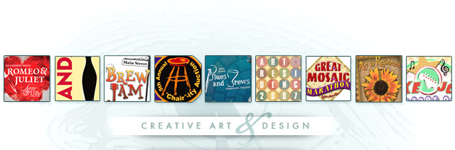 Creative Art Footer