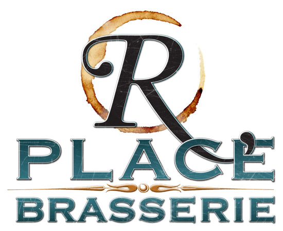 R. Place Brasserie Logo Design