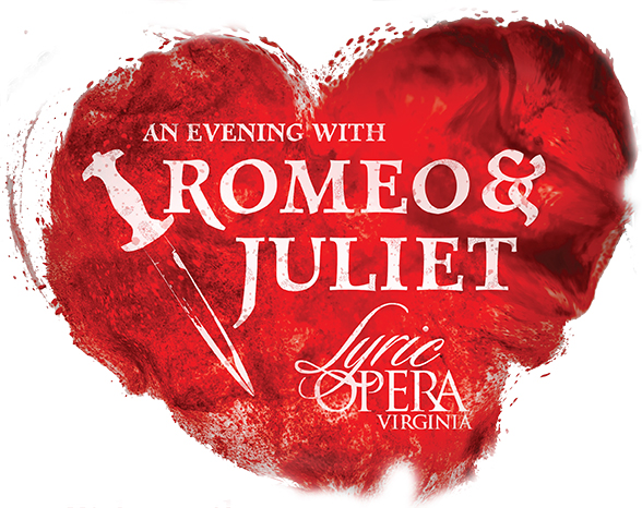 Romeo and Juliet Heart Logo Design