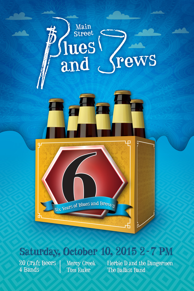 Blues and Brews Poster Design