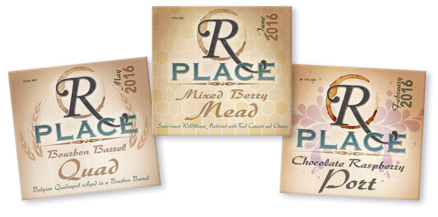 R. Place Brasserie Labels