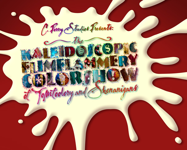 Logo design for Kaleidoscopic Flimflammery Colorshow
