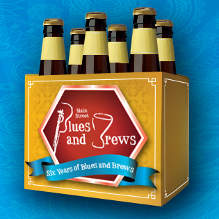 Blues and Brews Six Pack Icon